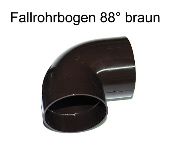 Fallrohrbogen 88° DN 60 anthrazit (1 Stück)