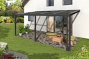 Vorschaubild Skan Holz Aluminium Terrassenüberdachung Monza Breite 434 cm
