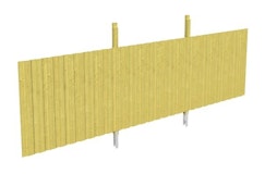 Skan Holz Rückwand für Leimholz Doppel- Carports - Deckelschalung Skan Holz Rückwand für Leimholz Doppel- Carports - DeckelschalungZubehörbild