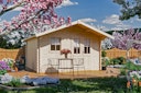 Vorschaubild Skan Holz 28 mm Gartenhaus Malaga