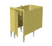 Skan Holz Abstellraum C7 für Carports - Profilschalung Skan Holz Abstellraum C7 für Carports - ProfilschalungZubehörbild